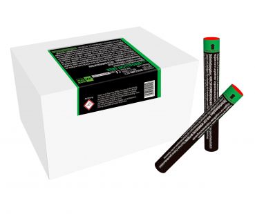 Black Boxx Fireworks Feuerwerk Lichterlanzen "Bengallicht Grün" 25er