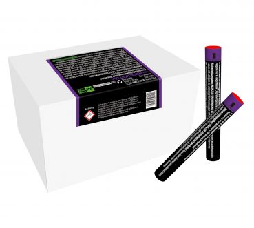Black Boxx Fireworks Feuerwerk Lichterlanzen "Bengallicht Purpur" 5 Stück