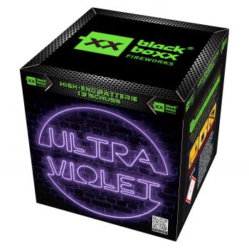 Blackboxx Fireworks Silvester Batterie Feuerwerk "Ultraviolet" 13 Schuss