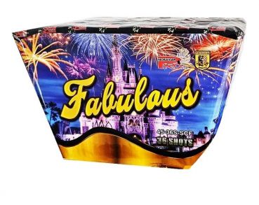 Pyromoravia Fireworks Silvester F2 Batterie Feuerwerk "Fabulous" 36 Schuss