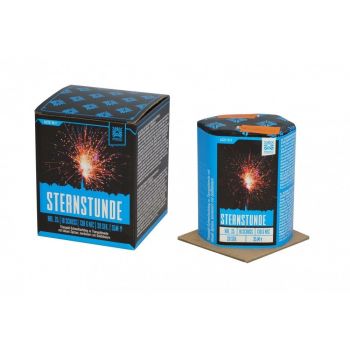 Argento Feuerwerk Silvester Batterie "Sternstunde" 10 Schuss