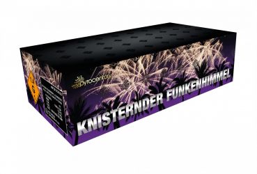 Pyrocentury Fireworks Silvester Verbund Feuerwerk "Knisternder Funkenhimmel" 126 Schuss