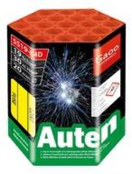 Gaoo Fireworks Silvester Batterie Feuerwerk "Auten" 19 Schuss