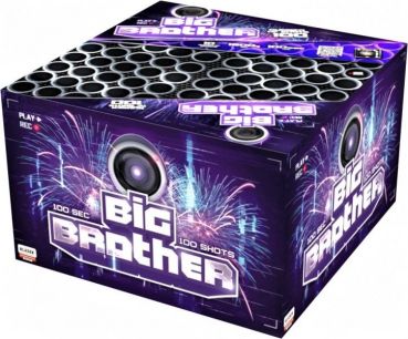 Silvester Profi Feuerwerks Batterie Klasek Fireworks "Big Brother" 100 Schuss F3