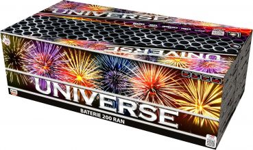 Silvester Profi Feuerwerks Showbox Klasek "Universe" 200 Schuss