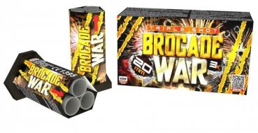 Klask Fireworks Silvester Single Shots F2 "Brocade War" 3er Packung