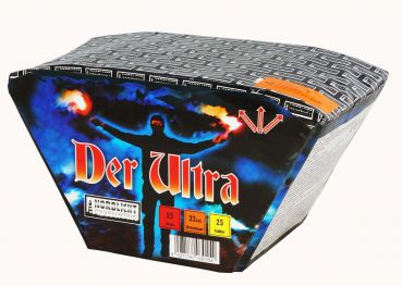 Nordlicht Feuerwerk Silvester- Feuerwerk-Batterie "Der Ultra" 25 Schuss