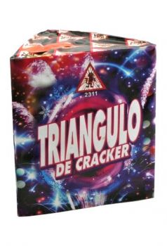 El Gato Fireworks Silvester Leuchtfeuerwerk Fontäne "Triangulo de Cracker"