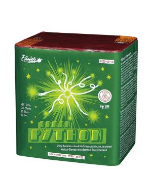 Funke Feuerwerk Silvester Feuerwerk Batterie "Green Python"
