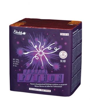 Funke Feuerwerk Silvester Feuerwerk Batterie "Purple Python"