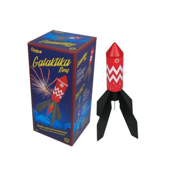Funke Fireworks Silvester Profi Leitwerkrakete F3 "Galaktika Ring"