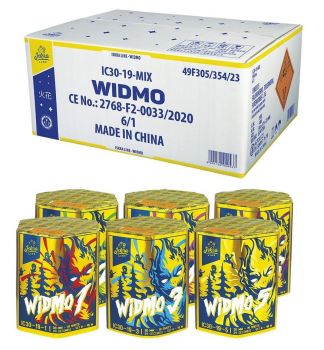 Funke Fireworks Iskra Line Silvester Batterie Feuerwerk "Widmo 3"