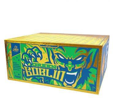 Funke Fireworks Iskra Line Silvester Show-Box "Green Goblin" 131 Schuss