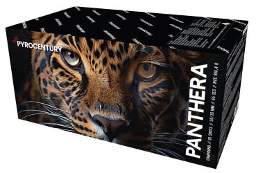 Pyrocentury Fireworks Silvester Verbund Feuerwerk "Panthera" 66 Schuss