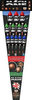 Klasek Fireworks Silvester Profi Rakete F3 "Mach One"