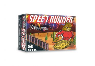 Leuchtfeuerwerk-Feuervögel  Startrade "Speed Runner" 8er