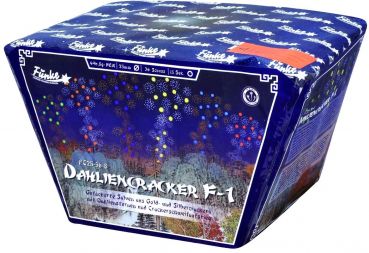 Funke Fireworks Silvester Batterie Feuerwerk "Dahliencracker F-1" 36 Schuss