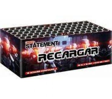 Evolution Fireworks Silvester Verbund Batterie "Recargar" 75 Schuss