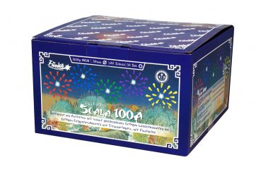 Funke Fireworks Silvester Show-Box "Scala 100 A" 100 Schuss