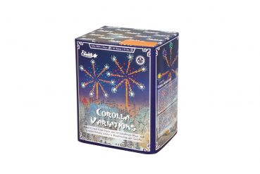 Funke Fireworks Silvester Batterie Feuerwerk "Corolla Variations" 20 Schuss