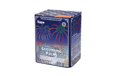 Funke Fireworks Silvester Batterie Feuerwerk "Glittering Palms" 20 Schuss