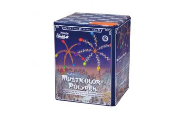 Funke Fireworks Silvester Batterie Feuerwerk "Multicolor Polypen" 25 Schuss