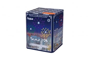 Funke Fireworks Silvester Batterie Feuerwerk "Scala 25 B" 25 Schuss