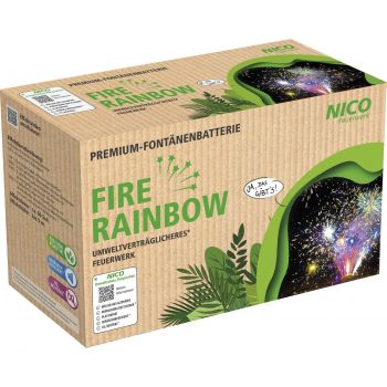 Nico Feuerwerk Silvester Leuchtfeuerwerk Fontaene "Fire Rainbow"