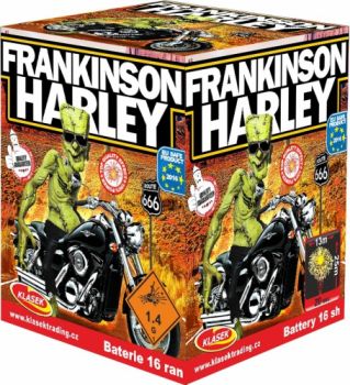 Silvester Batterie Feuerwerk Klasek "Frankinson Harley" 16 Schuss