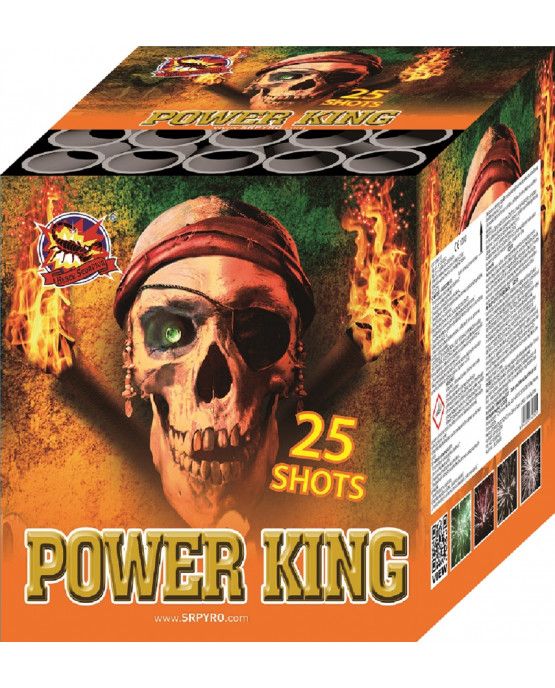 SR Pyro Fireworks F3 Power King Silvester Profi Batterie Feuerwerk -  Feuerwerk - Silvester