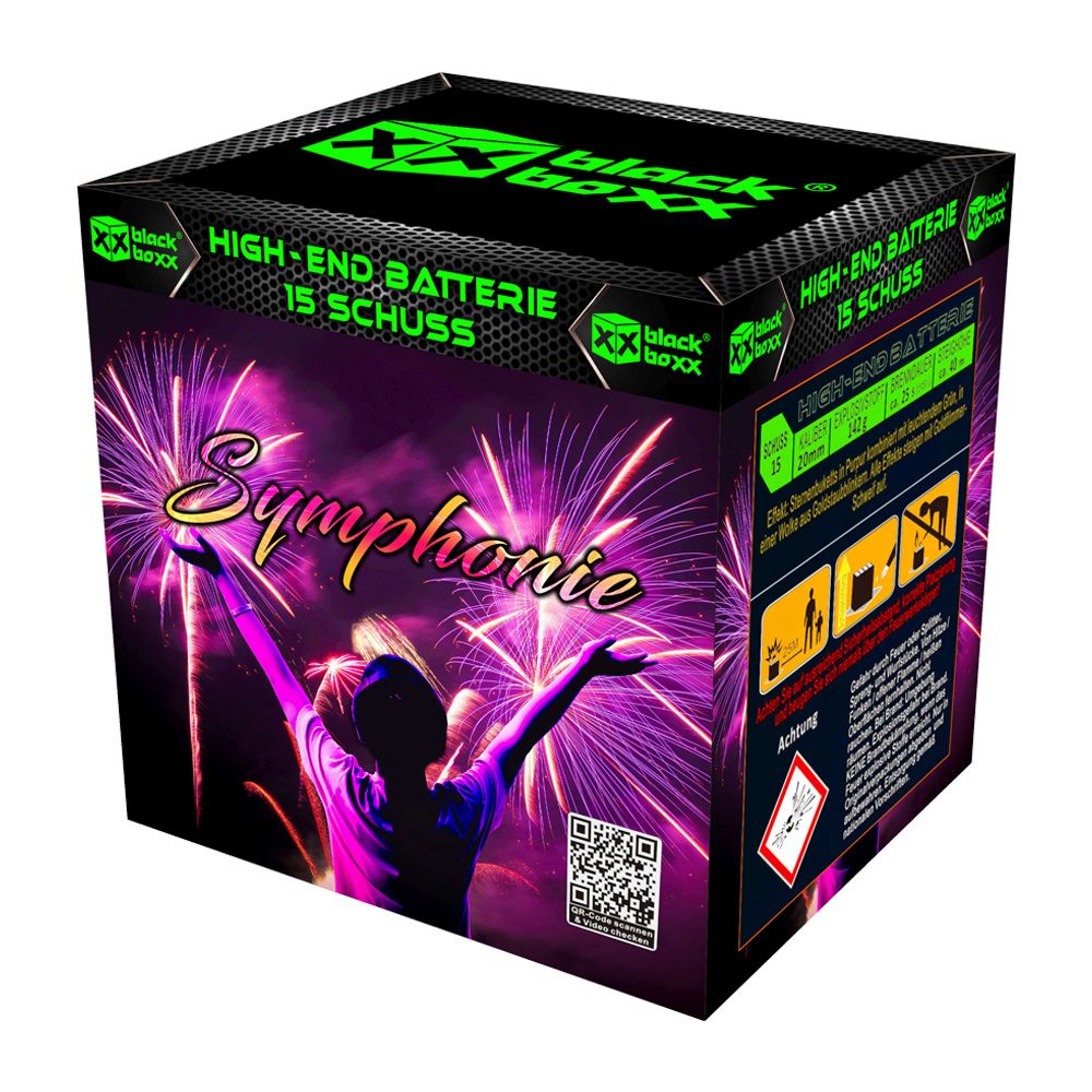 Feuerwerks Batterie Symphonie von Blackboxx Fireworks bei