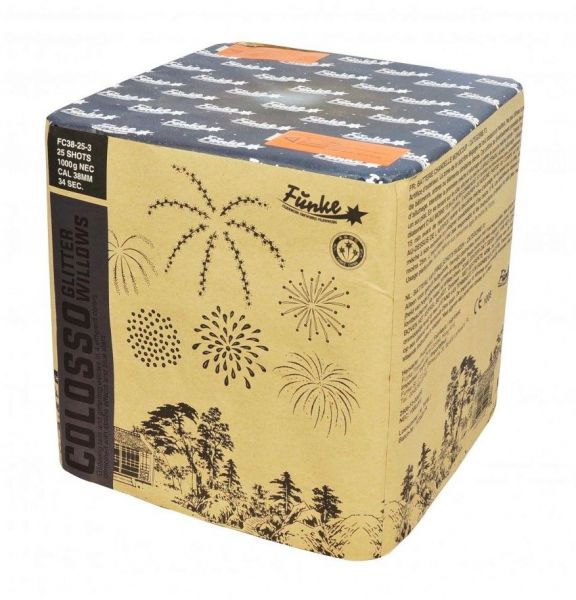 Funke Fireworks Silvester F3 Batterie Feuerwerk "Assorted Colosso" 75 Schuss