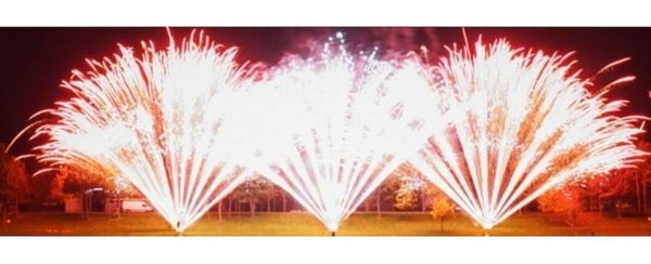 Pyrotrade Silvester Profi Single Rows "Red Strobe Mine"